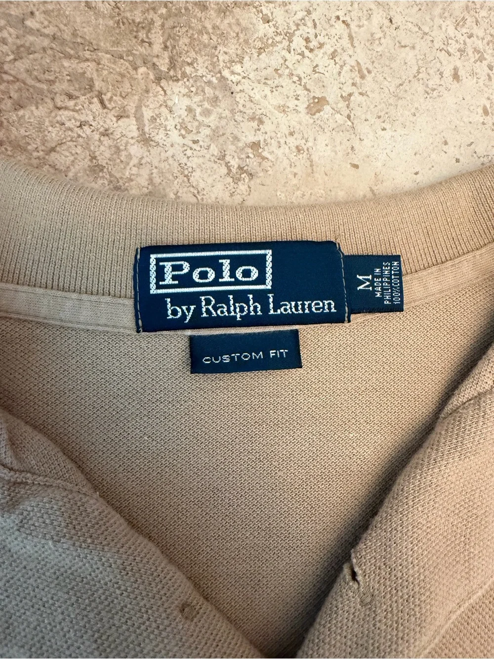 Ralph Lauren Men’s Tan Polo Shirt